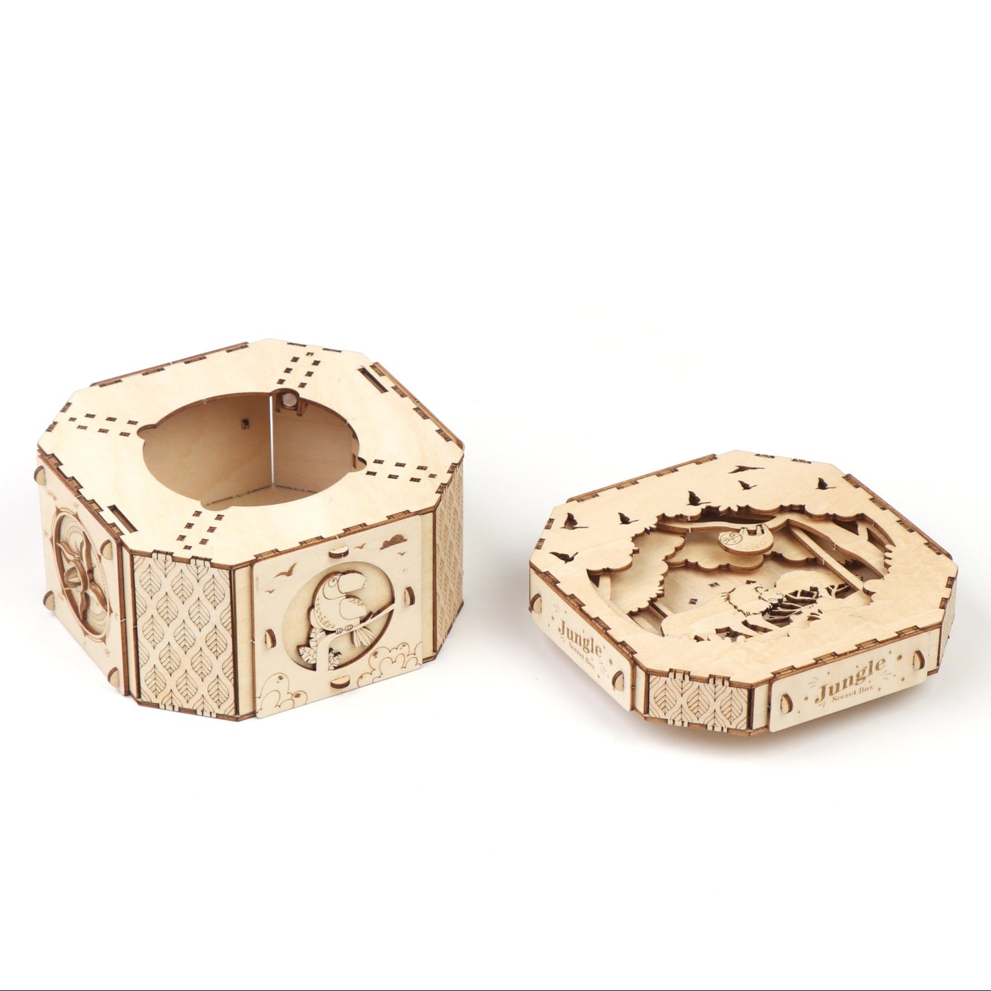 DIY Jungle Secret Treasure Box | Secret Escape Box-Eureka-Deinparadies.ch