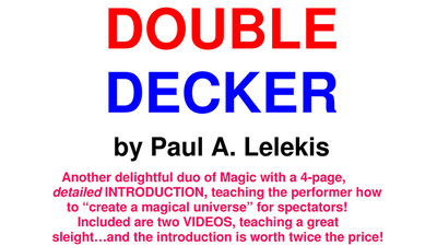 DOUBLE DECKER par Paul A. Lelekis - Technique Mixte Télécharger Paul A. Lelekis sur Deinparadies.ch