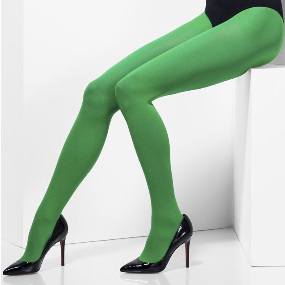 Stockings | Green | Opaque Smiffys at Deinparadies.ch