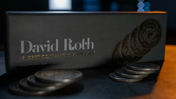 David Roth Expert Coin Magic Made Easy Juego completo | Suministros mágicos de Murphy