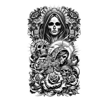 Day of the Dead Armklebetattoo-Guirca-Deinparadies.ch