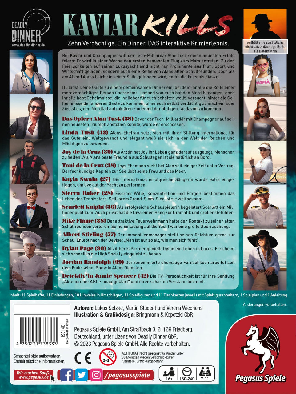 Deadly Dinner – Kaviar Kills-Pegasus-Deinparadies.ch