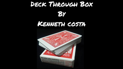 Deck Through Box by Kenneth Costa - Video Download Kennet Inguerson Fonseca Costa bei Deinparadies.ch