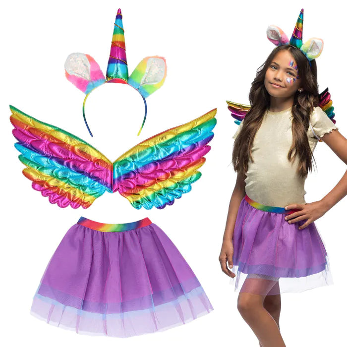 Deluxe Einhorn Set mit Flügel-Boland-Deinparadies.ch