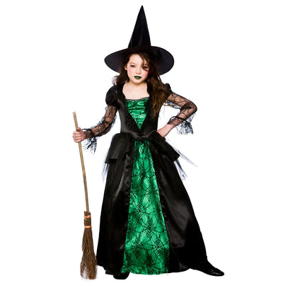 Deluxe Hexenkostüm Emerald | Kinder-Wicked-Deinparadies.ch