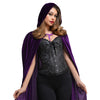 Deluxe Satin/Spitzen Damenkorsett | schwarz-Wicked-Deinparadies.ch