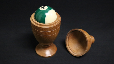 Deluxe Wooden Pool Ball Vase | Merlins Magic Merlins of Wakefield bei Deinparadies.ch