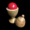Deluxe Wooden Red Ball Vase | Merlin's Magic Merlins of Wakefield at Deinparadies.ch