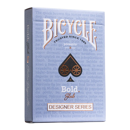 Designer Series: Bicycle Bold Slab Playing Cards | Elettra Deganello-US Playing Card Co.-Deinparadies.ch