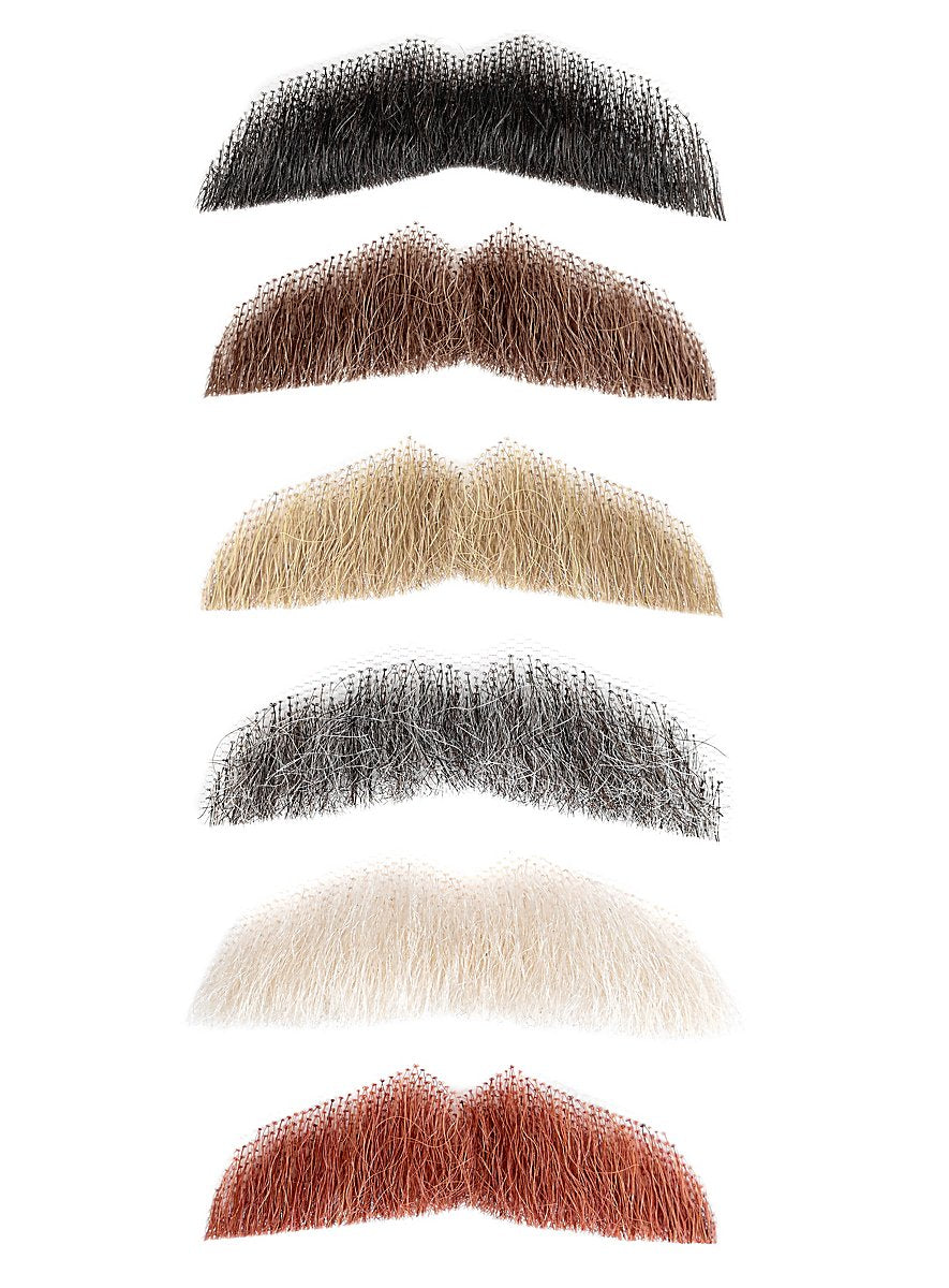 Detective Schnurrbart Echthaar braun-Metamorph-Deinparadies.ch