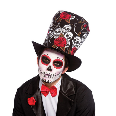 Dia de los Muertos Zylinderhut-Wicked-Deinparadies.ch