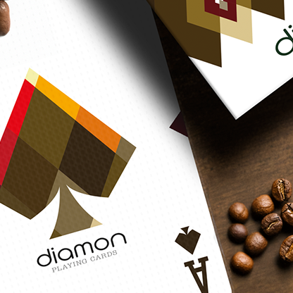 Diamon Playing Cards N° 27 Dark Roast | Dutch Card House Company-Deinparadies.ch-Deinparadies.ch