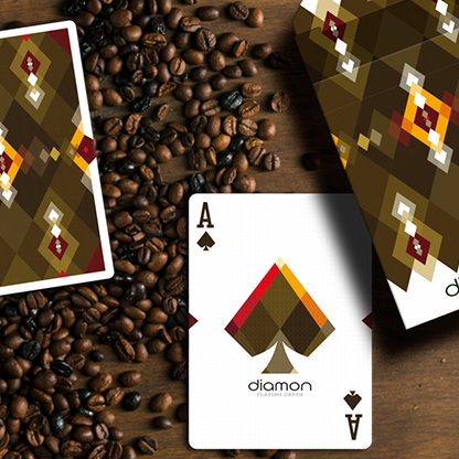 Diamon Playing Cards N° 27 Dark Roast | Dutch Card House Company-Deinparadies.ch-Deinparadies.ch