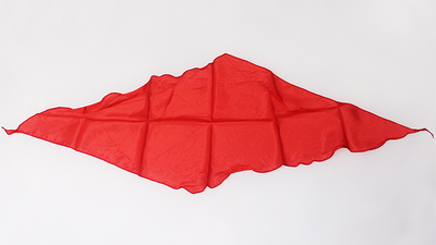 Diamond Cut Silk 60cm - Red - Murphy's Magic