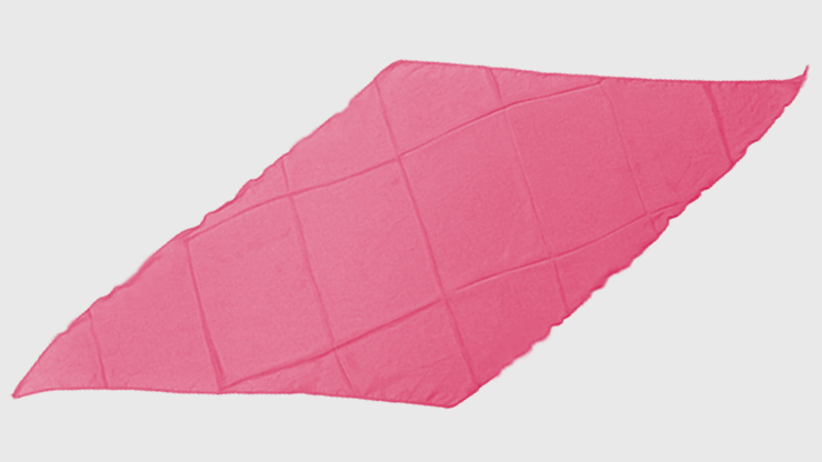 Diamond Cut Silk 60cm - Pink - Murphy's Magic
