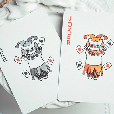 Diary of Kitten and Puppy - Kitten Purple Edition Playing Cards-David Jon-Deinparadies.ch
