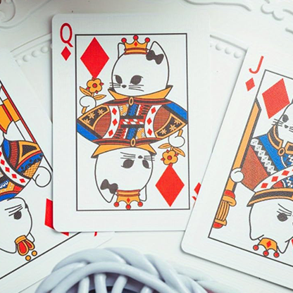 Diary of Kitten and Puppy - Kitten Purple Edition Playing Cards-David Jon-Deinparadies.ch