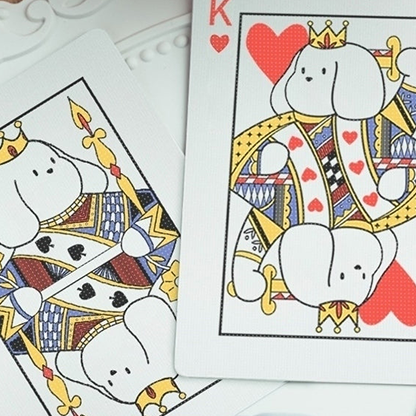 Diary of Kitten and Puppy - Puppy Pink Edition Playing Cards-David Jon-Deinparadies.ch