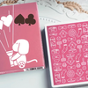 Diary of Kitten and Puppy - Puppy Pink Edition Playing Cards-David Jon-Deinparadies.ch