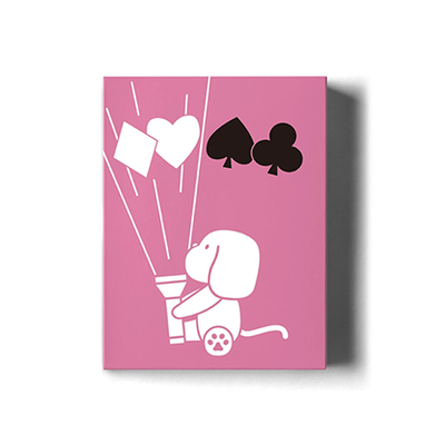 Diary of Kitten and Puppy - Puppy Pink Edition Playing Cards-David Jon-Deinparadies.ch