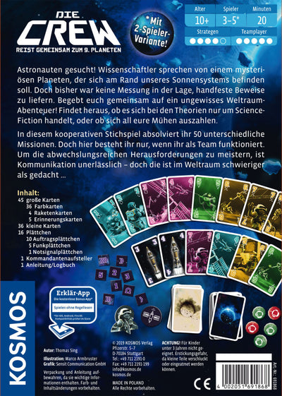 Die Crew | Kennerspiel des Jahres 2020-Kosmos-Deinparadies.ch