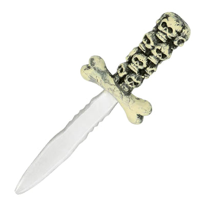 Dolch mit Totenköpfen und Knochen-Boland-Deinparadies.ch