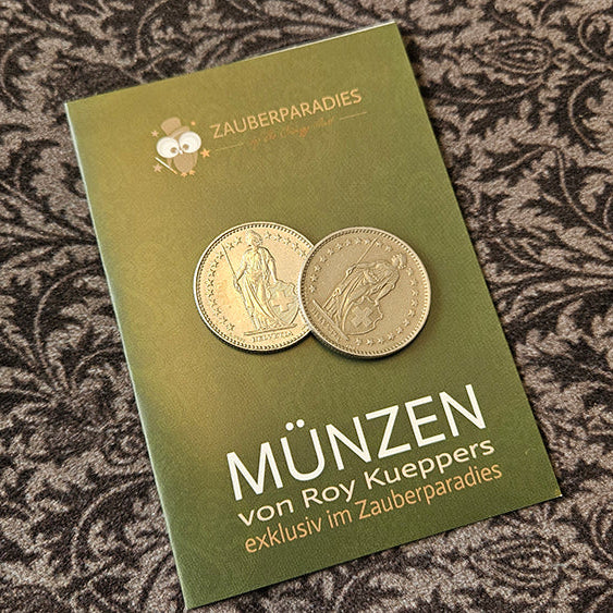 Doppelkopf Münze 2-Franken-Roy Kueppers-Deinparadies.ch