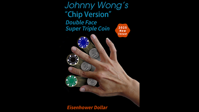 Double Face Super Triple Coin Chip Version (Eisenhower) | Johnny Wong-Johnny Wong-Deinparadies.ch