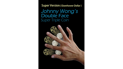 Moneda Súper Triple Doble Cara | Dólares de Eisenhower | Johnny Wong Johnny Wong en Deinparadies.ch
