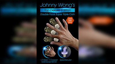 Double Face Top Deluxe Edition Super Triple Coin | Johnny Wong-Johnny Wong-Deinparadies.ch