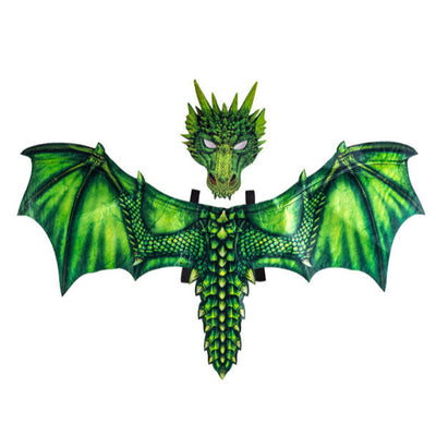 Drachenflügel und Maske | Kinder-Carnival Toys-Deinparadies.ch