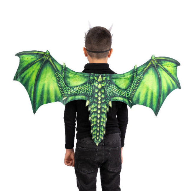 Drachenflügel und Maske | Kinder-Carnival Toys-Deinparadies.ch