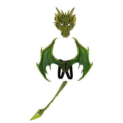 Conjunto de dragones Suministros de búho para fiesta de dragón verde Deinparadies.ch