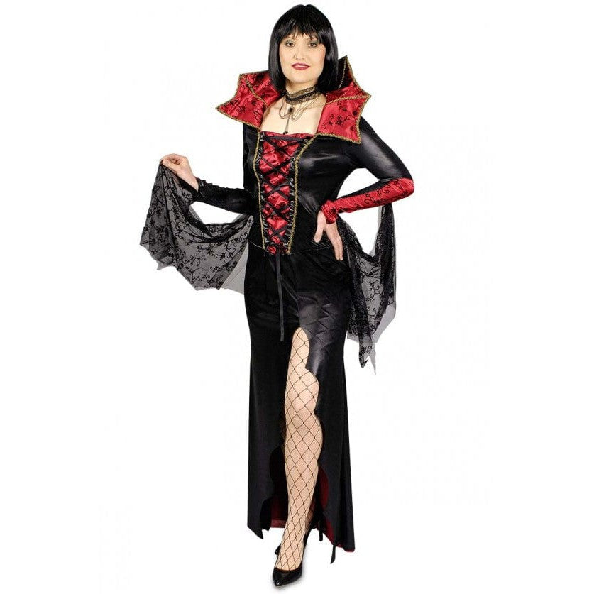 Dark Queen nobile costume rosso/nero Chaks at Deinparadies.ch