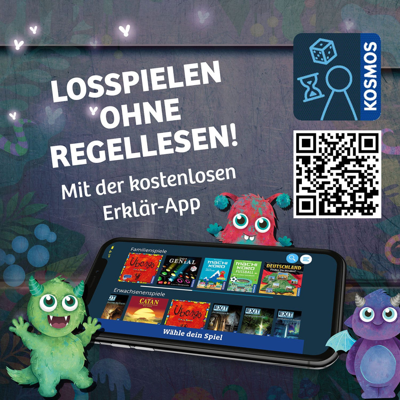 EXIT – Das Spiel Kids: Monstermäßiger Rätselspaß-Kosmos-Deinparadies.ch