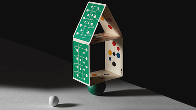 Eames "Hang-It-All" (Vert) Cartes à jouer | Art du jeu