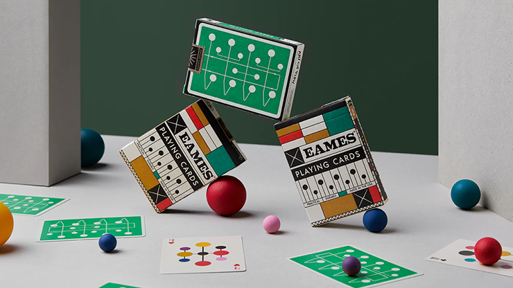 Eames "Hang-It-All" (Green) Playing Cards | Art of Play