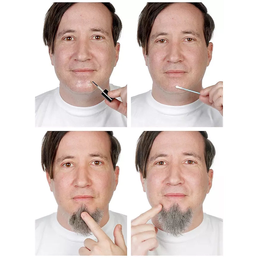 Echthaar Bartset Van Dyke | weiss-Metamorph-Deinparadies.ch