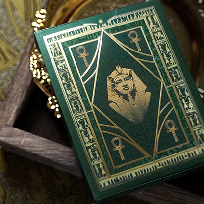 Egypt Mythology Black Edition (Green, Nile) Playing Cards-Jacinto José Moyano Guerrero-Deinparadies.ch