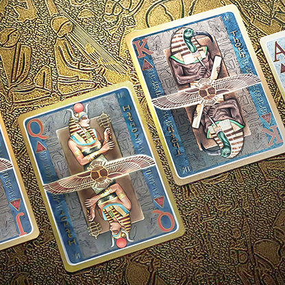 Egypt Mythology Premium Edition (Sapphire) Playing Cards-Jacinto José Moyano Guerrero-Deinparadies.ch