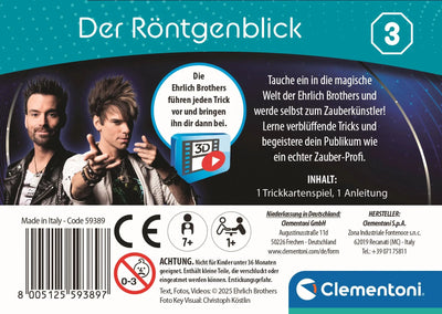 Ehrlich Brothers: Der Röntgenblick-Clementoni-Deinparadies.ch