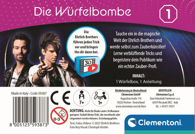Ehrlich Brothers: Die Würfelbombe-Clementoni-Deinparadies.ch