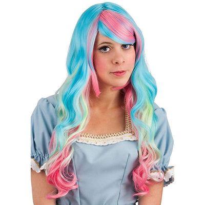 Colorful Unicorn Hair Wig at Carnival Toys Deinparadies.ch