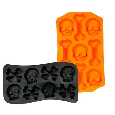 Eiswürfelbehälter Totenkopf und Knochen-Guirca-Deinparadies.ch