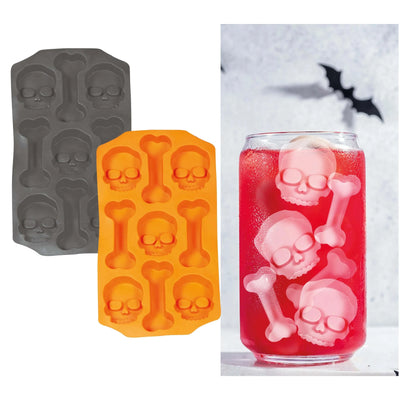 Eiswürfelbehälter Totenkopf und Knochen-Guirca-Deinparadies.ch