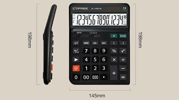 Electricks Quantum Calculator (Black)-Electricks-Deinparadies.ch
