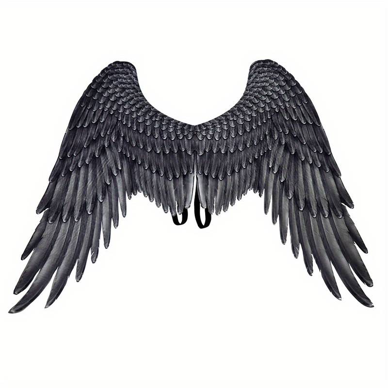 Angel Wings Fleece Black Party Owl Supplies Deinparadies.ch
