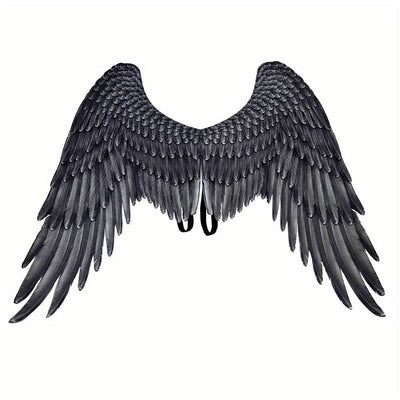 Angel Wings Fleece Black Party Owl Supplies Deinparadies.ch