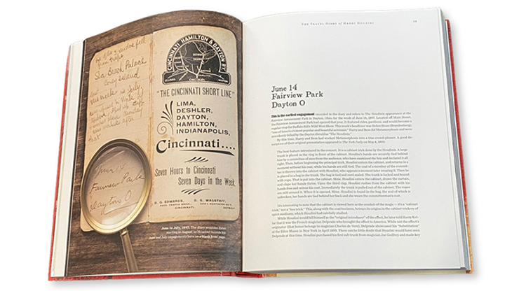 Escaping Obscurity - The Travel Diary of Harry Houdini 1897-1899-Mike Caveney's Magic Words-Deinparadies.ch