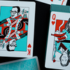 FRANKLIN BBQ RETRO BLACK PLAYING CARDS-FULTONS Playing Cards-Deinparadies.ch